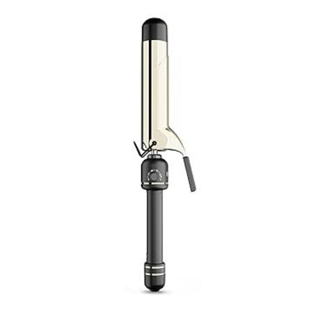 HOT Tools 24K Gold Professional 1 1/2" Extended Barrel Curling Iron with Clamp